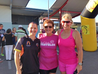 Jill-at-the-Pink-Lady-Tri-in-March---her-first-triathlon